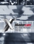 Mastercam X2 Advanced Multiaxis Tutorial