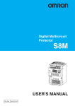 S8M Digital Multicircuit Protector User`s Manual