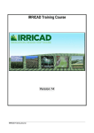 IRRICAD Training Course