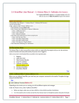 2.5 SmartMan User Manual – 2. Actions Menu 5. Calibrate (Old