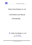 Dalian Good Display Co.,Ltd. LCD Module User Manual GTF430C09Z