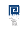Phihong Midspan POE GUI User Manual SNMP v3