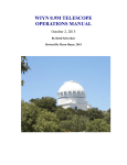 Telescope Manual - National Optical Astronomy Observatory