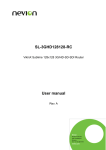 SL-3GHD128128-RC User manual