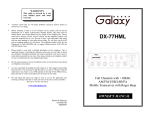 DX 77HML manual