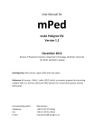 mPed User Manual