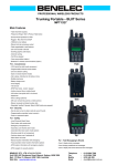 Trunking Portable – BLXT Series