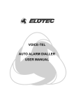 EDAC400 AUTO ALARM DIALLER