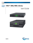 NEO 200s/400s User Guide - Overland Storage Support
