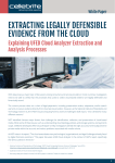 extracting legally defensible evidence from the cloud