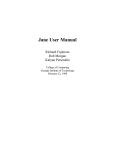 Jane User Manual