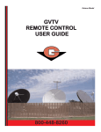 the Entone Remote Control User Guide