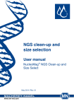 NGS clean-up and size selection - MACHEREY