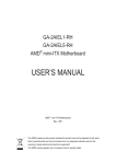 USER`S MANUAL