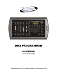 DMX PROGRAMMER - Elation Professional