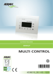 Aermec Multi Control Technical manual