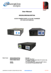 user manual - Innovative Energies Ltd