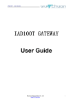 IAD100T GATEWAY User Guide