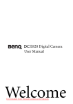 BenQ DC E820 User`s Manual