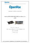 OpenVox B200P/B200E/B400P/B400E User Manual for