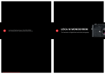 Leica M-Monochrom User`s Manual