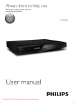 Philips DVP2850 User Guide Manual