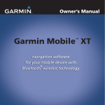 Garmin Mobile XT Owner`s Manual