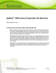 EpiNext™ DNA Library Preparation Kit (Illumina)