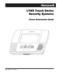 Lynx Touch 5100 Automation Programming - Safe-T