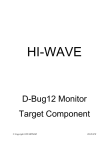 HI-WAVE D-BUG12 Monitor