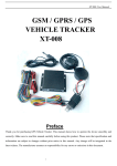 GSM / GPRS / GPS VEHICLE TRACKER XT-008