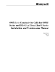 4905 Style Conductivity Cells for 04905 Series and DL4