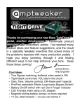 Bass TightDrive web Manual