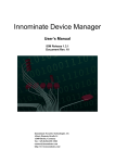 Innominate Device Manager User`s Manual
