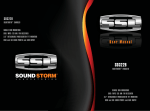 Sound Storm Lab Audio Accessories Manual