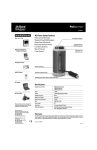 ProSport Cup Holder Power Inverter Manual