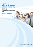 N450R User`s Manual