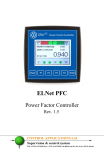 ELNet PFC – User Manual - Control Applications Ltd.