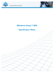 Milestone Husky™ M50 Specification Sheet