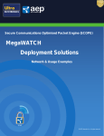 Ultra Electronics MegaWATCH Deployment Datasheet