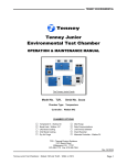 Tenney Junior Environmental Test Chamber