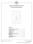 ABNEY STEAM SHOWER ENCLOSURE