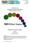 AID EliSpot Software Handbook and Technical Manual