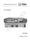 User Manual DVX402