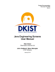 Java Engineering Screen