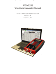 WGM-201 Waveform Generator Manual