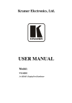 USER MANUAL - AV-iQ