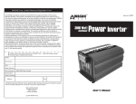 Your 350 Watt Power Inverter converts 12