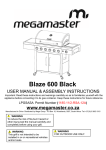 Blaze 600 Black User Manual
