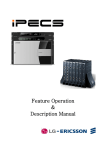 Feature Operation & Description Manual